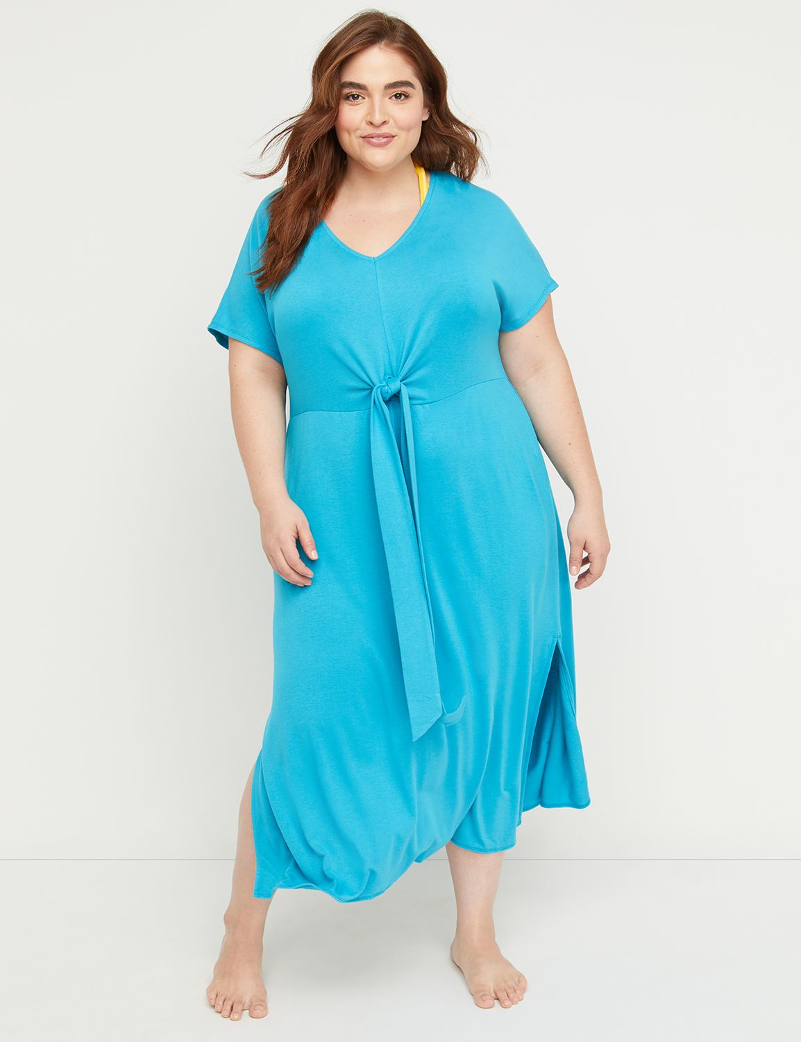 plus size swimsuit cover up lane bryant