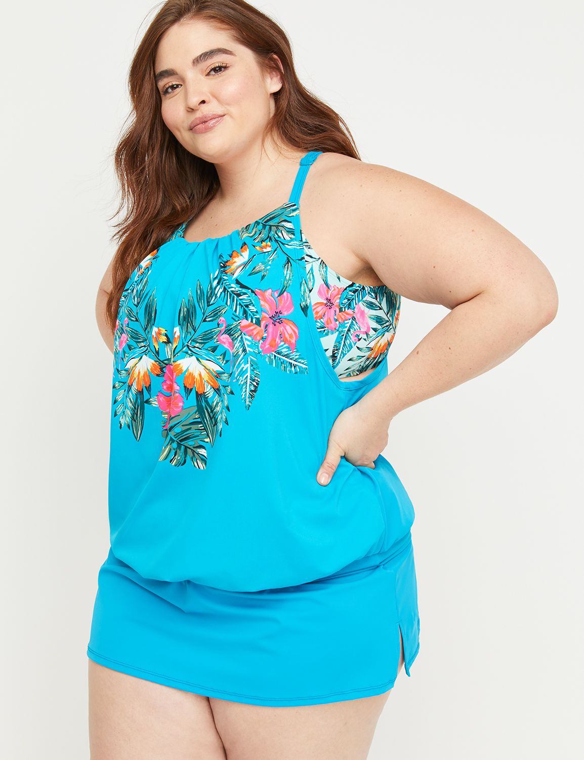 Plus Size Swimwear Cacique 6824