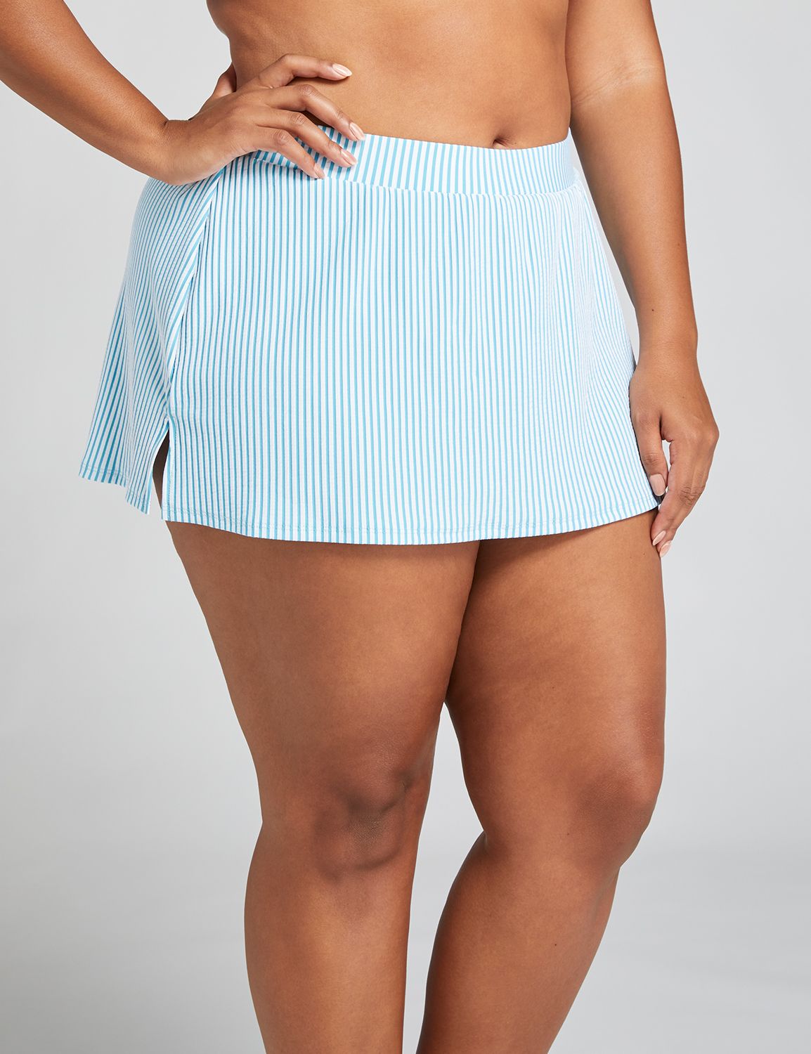 plus swim skirt