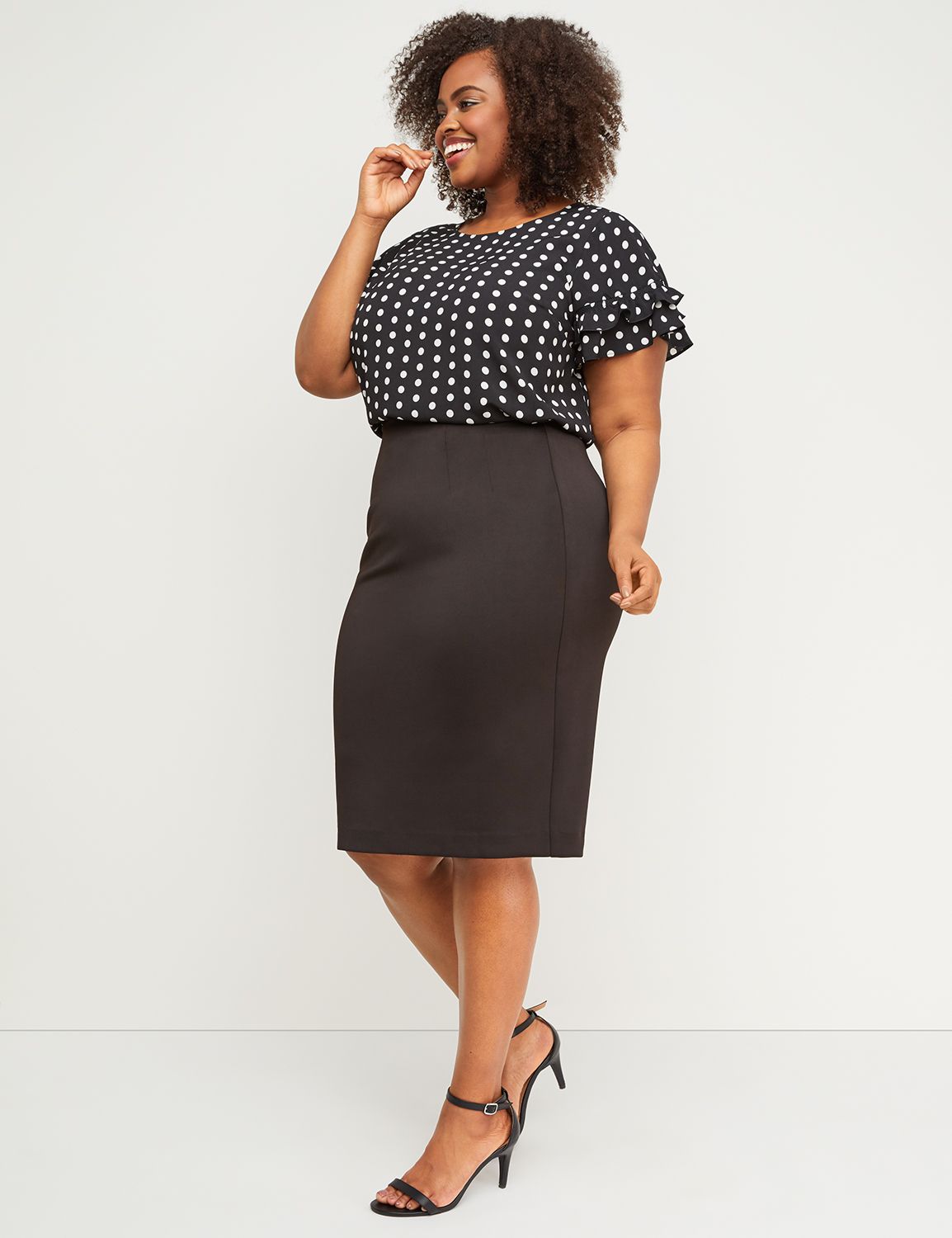 lane bryant scuba dress