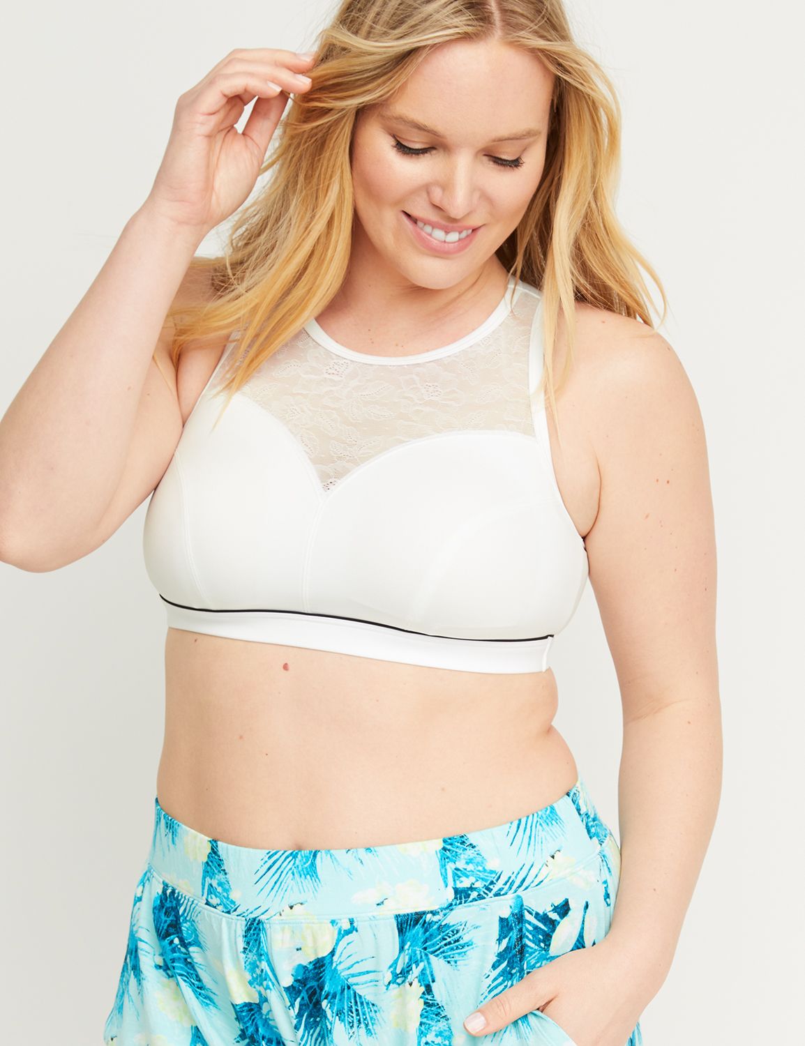 cacique sports bra