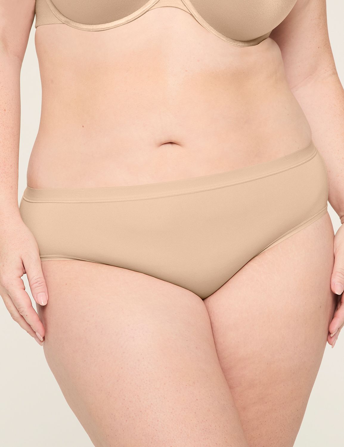 NEW LANE BRYANT CACIQUE CONTROL WEAR CAFE MOCHA HIGH WAIST THIGH SHAPER SZ  14/16