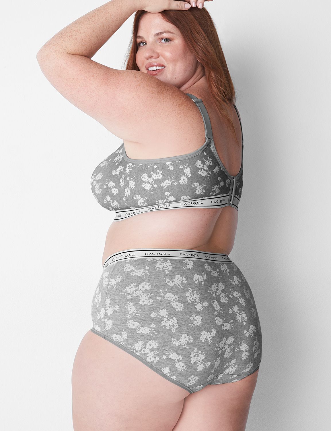 New Lane Bryant Cacique 48DDD Mint Green/Blue Unlined Full
