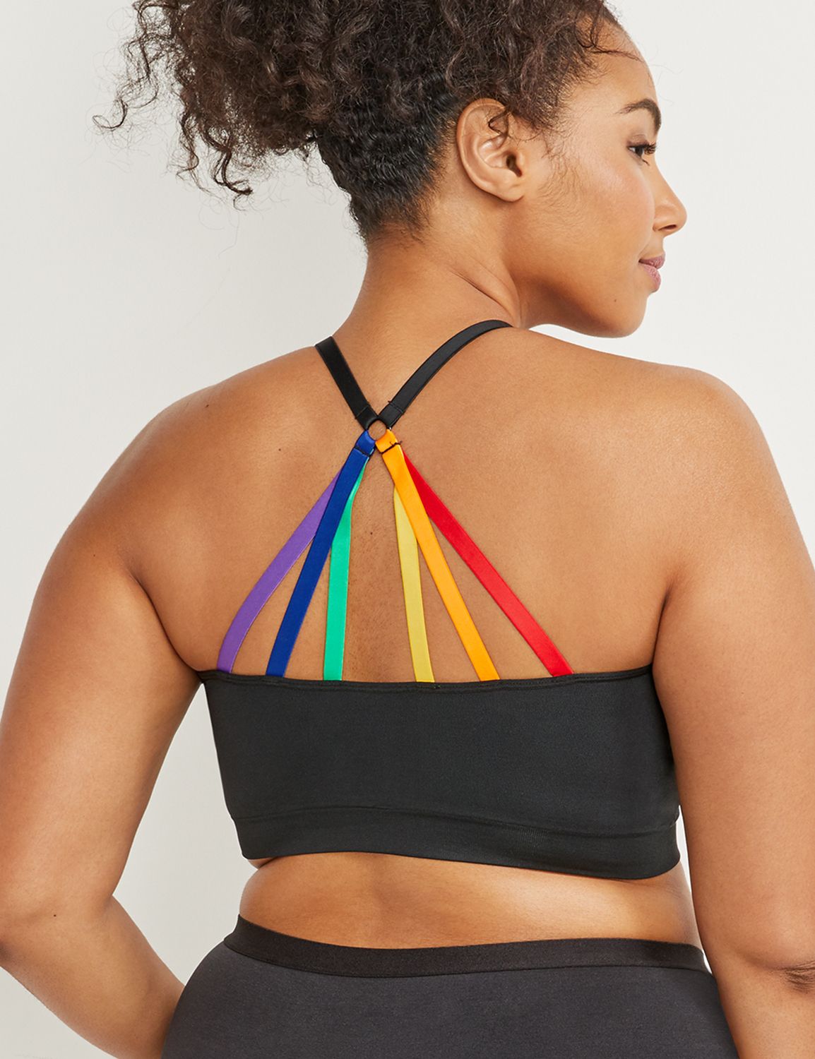 Seamless Strappy-Back Bralette