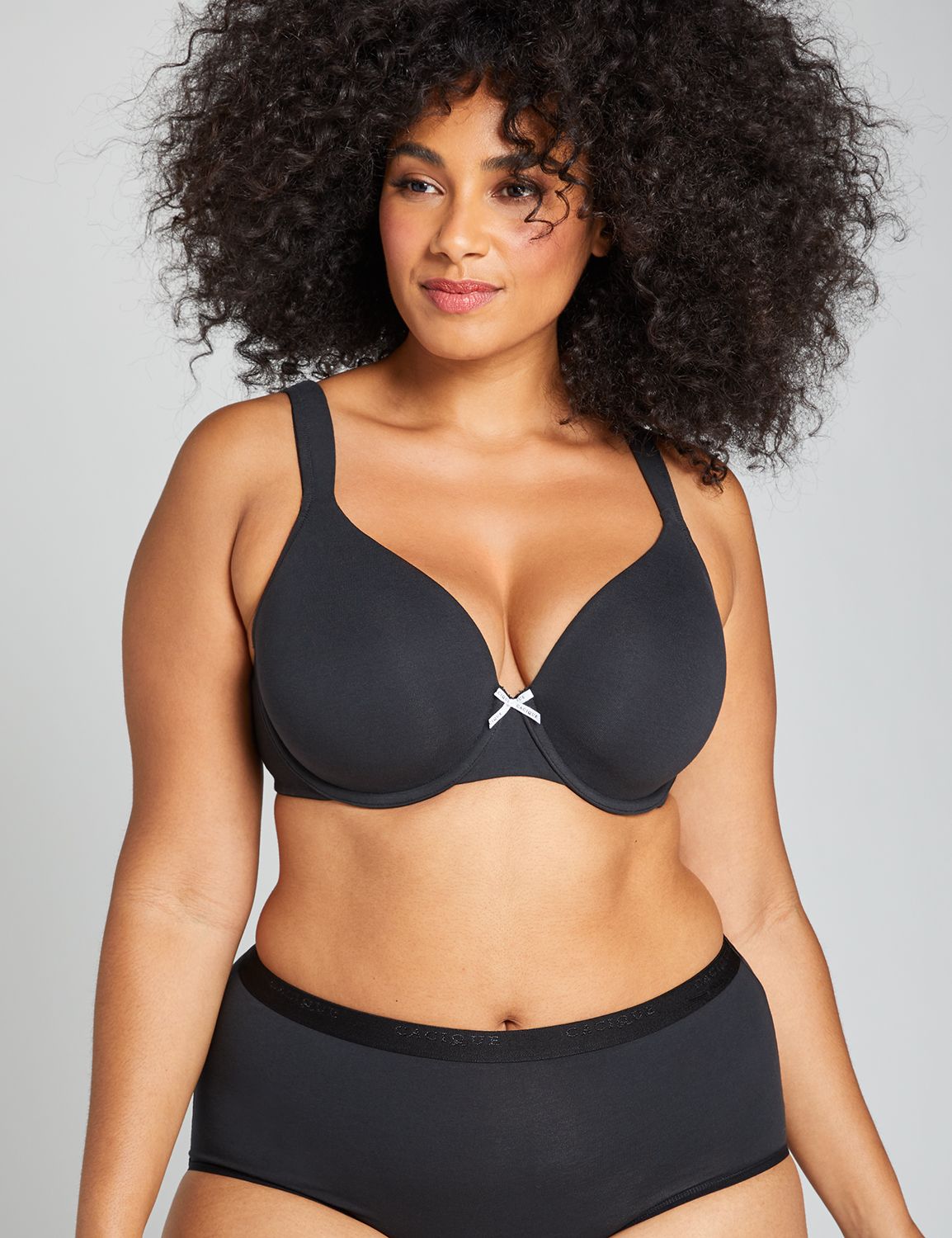 Cacique Lightly Lined Lounge Black Wireless Bra 50DDD Size undefined - $26  New With Tags - From Tara