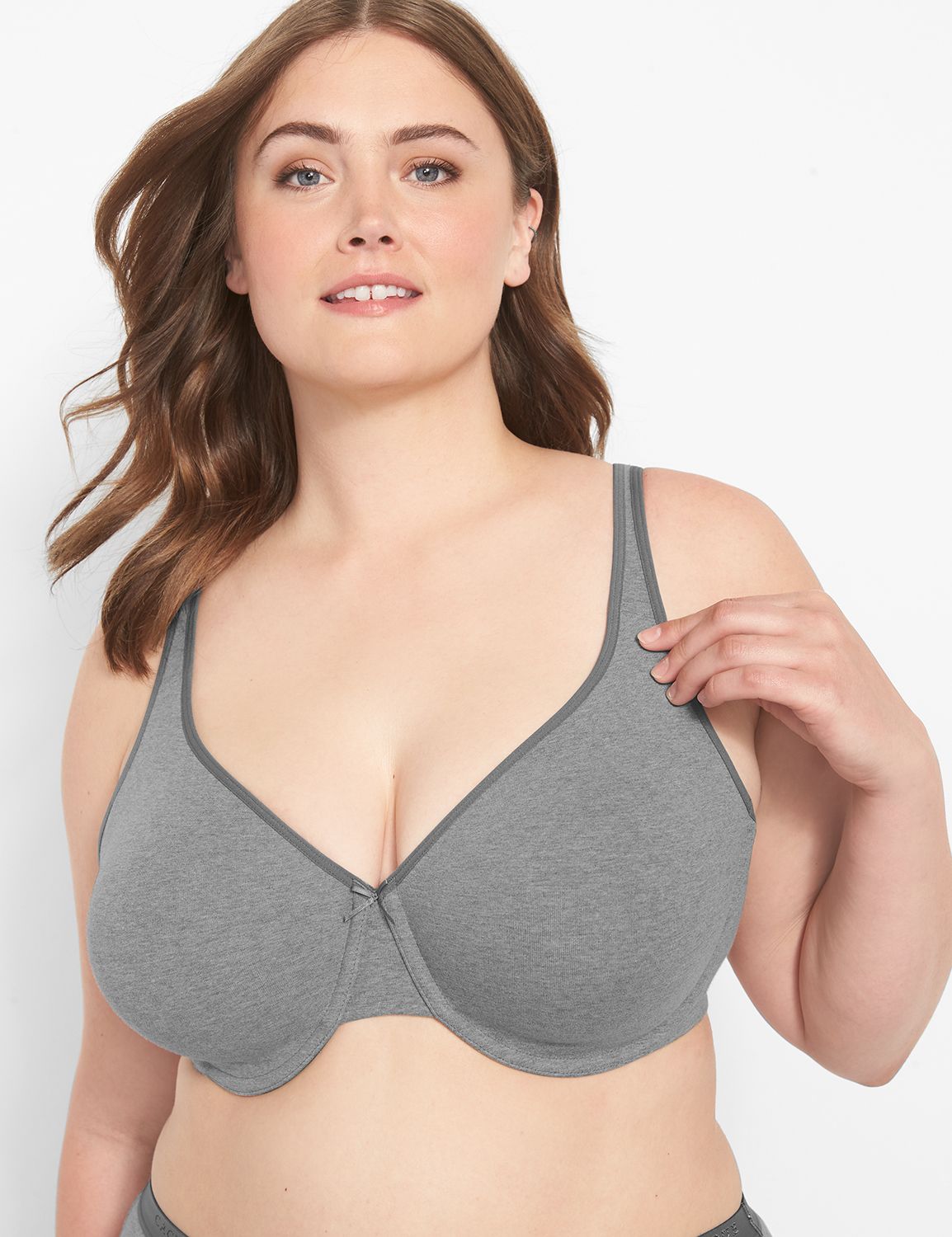 Cacique, Intimates & Sleepwear, Cacique Rn 18641 Unlined Full Coverage  Womens Nowire Bra Size 42 Ddd Gray