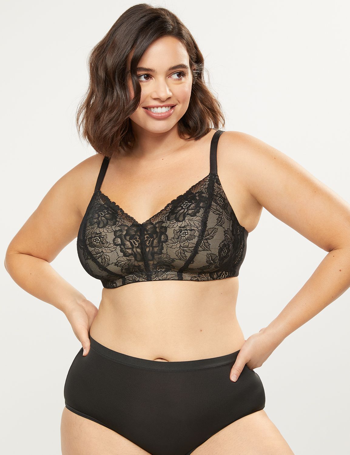 lane bryant wire free bras