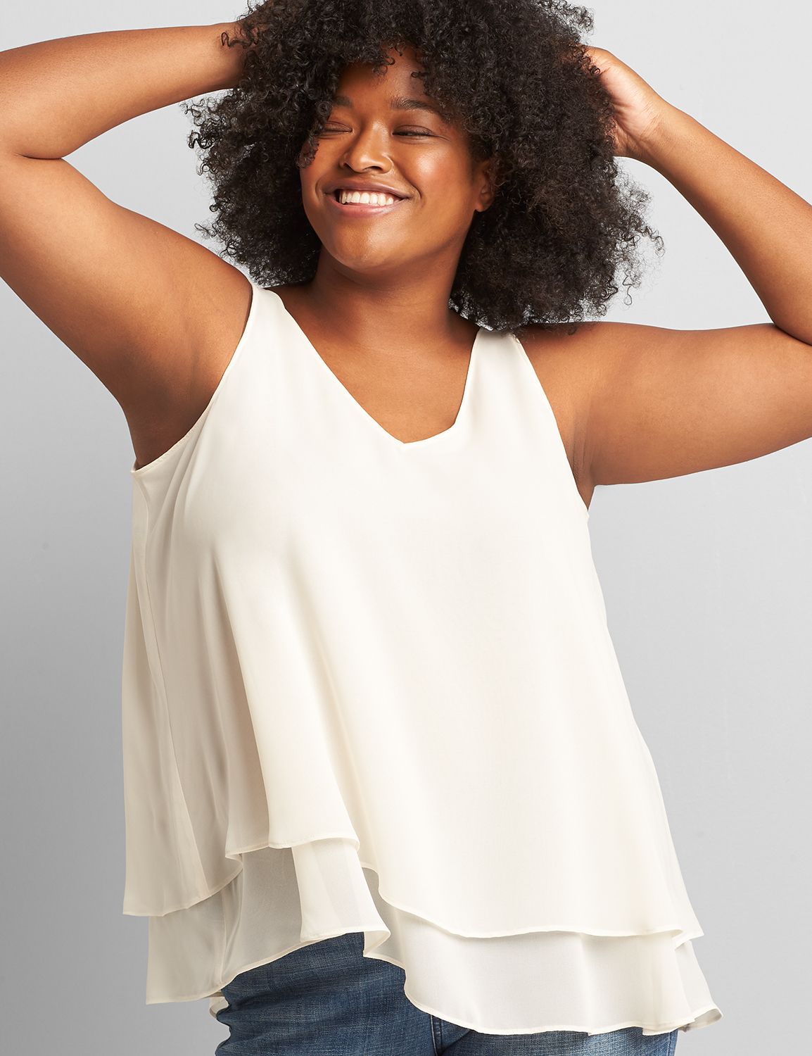 lane bryant white shirts