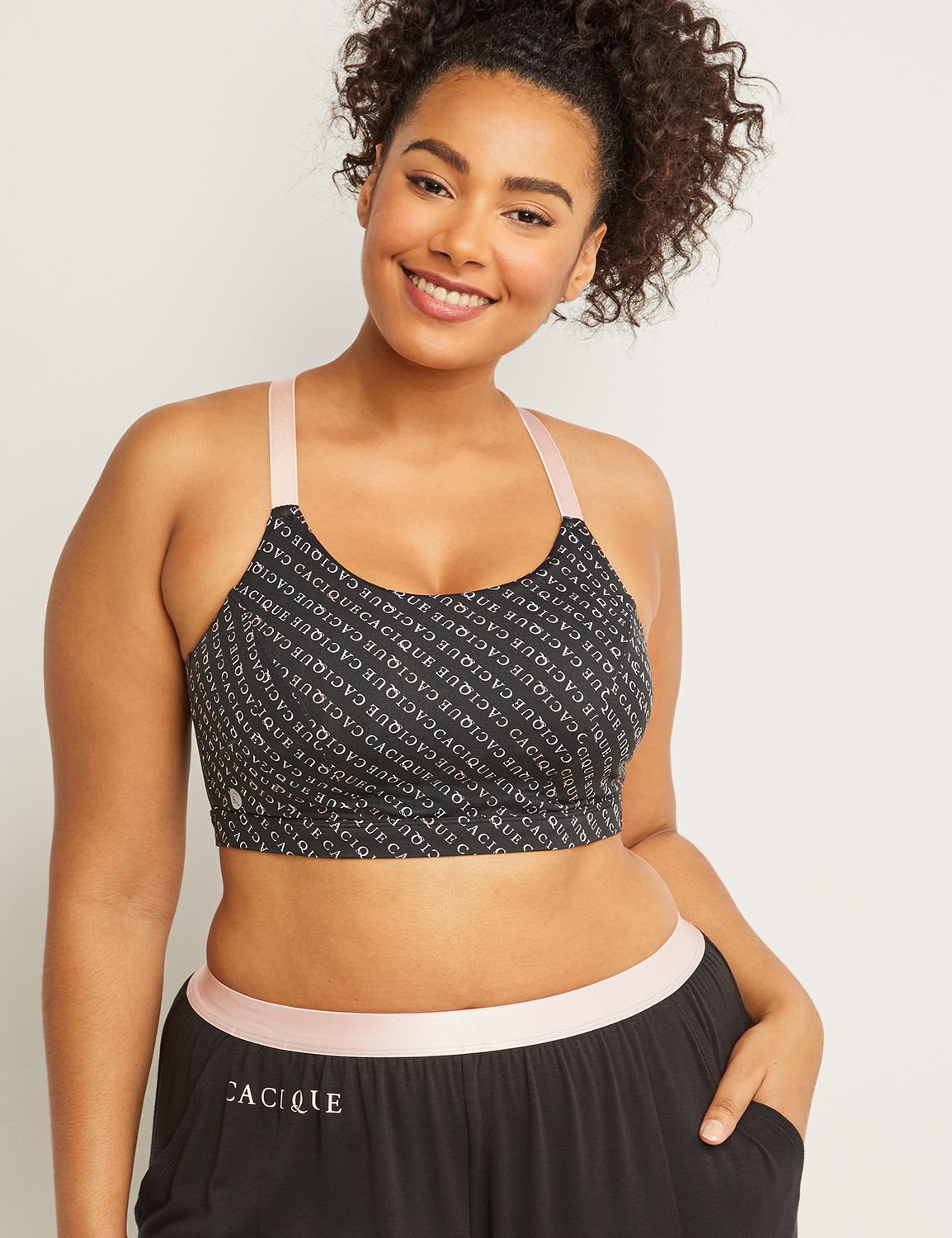 cacique sports bra