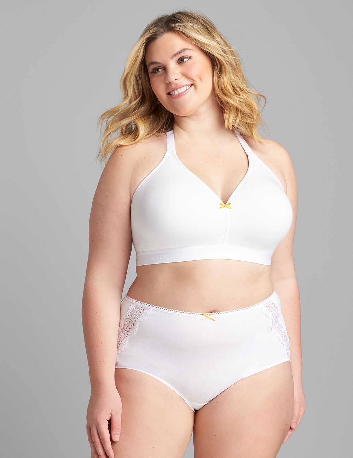 Cotton Lightly Lined No-Wire Full Coverage Bra