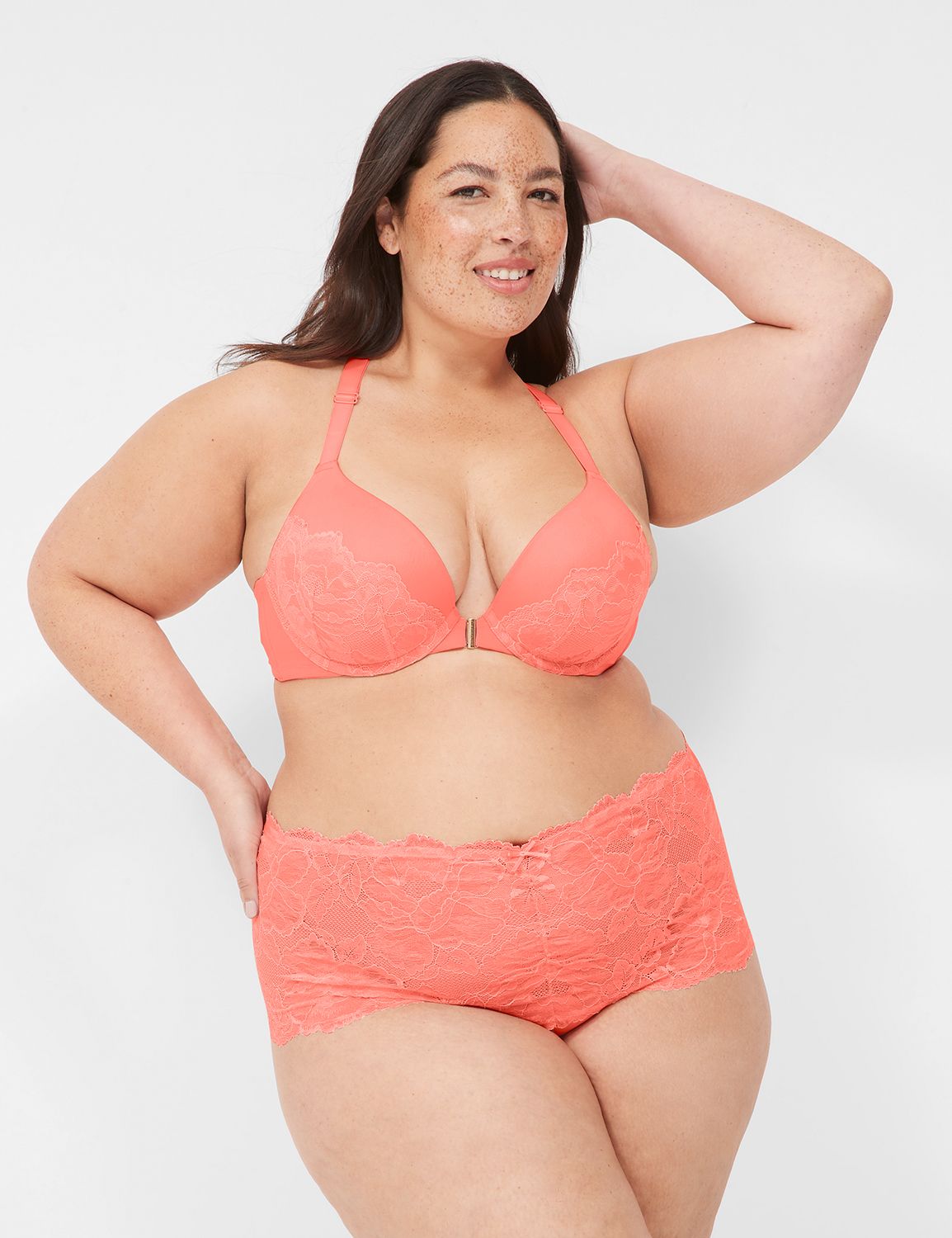 Front-Close Boost Plunge Bra