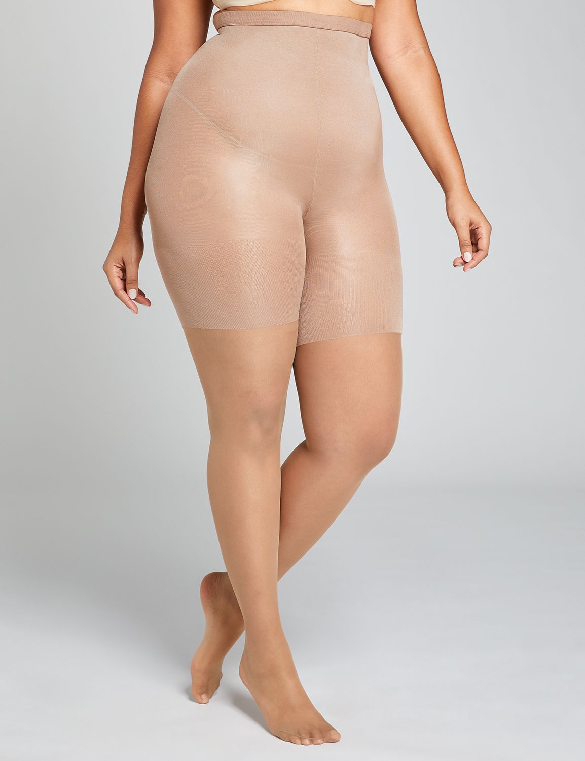 Spanx Super Shaping Sheer Tights High Waisted