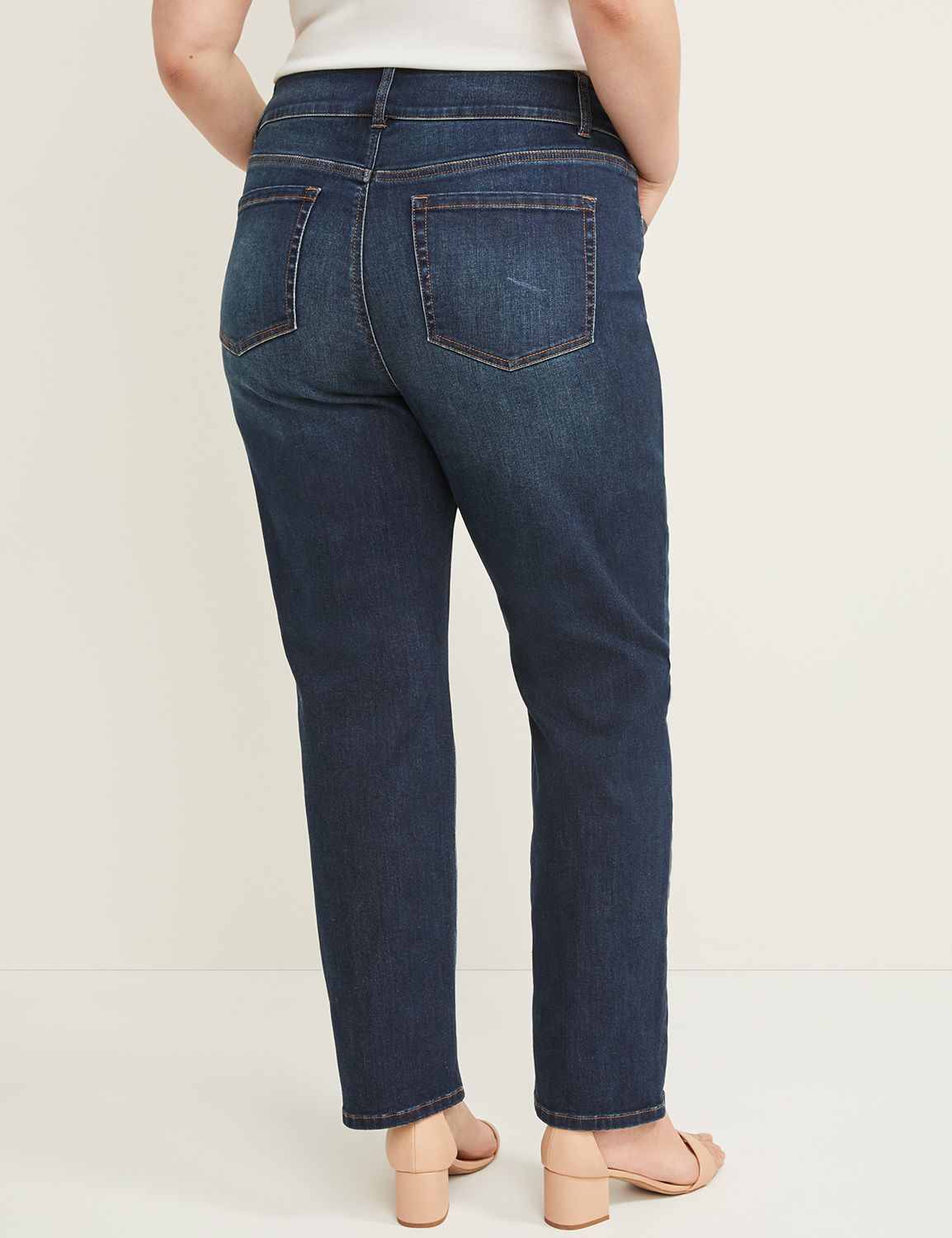 lane bryant embroidered jeans