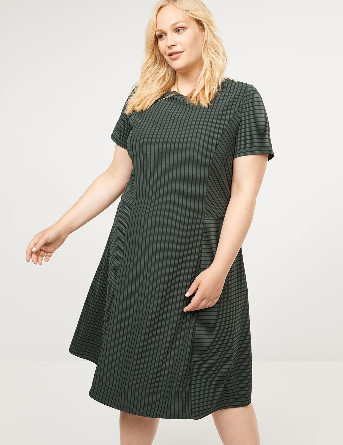 plus swing dress