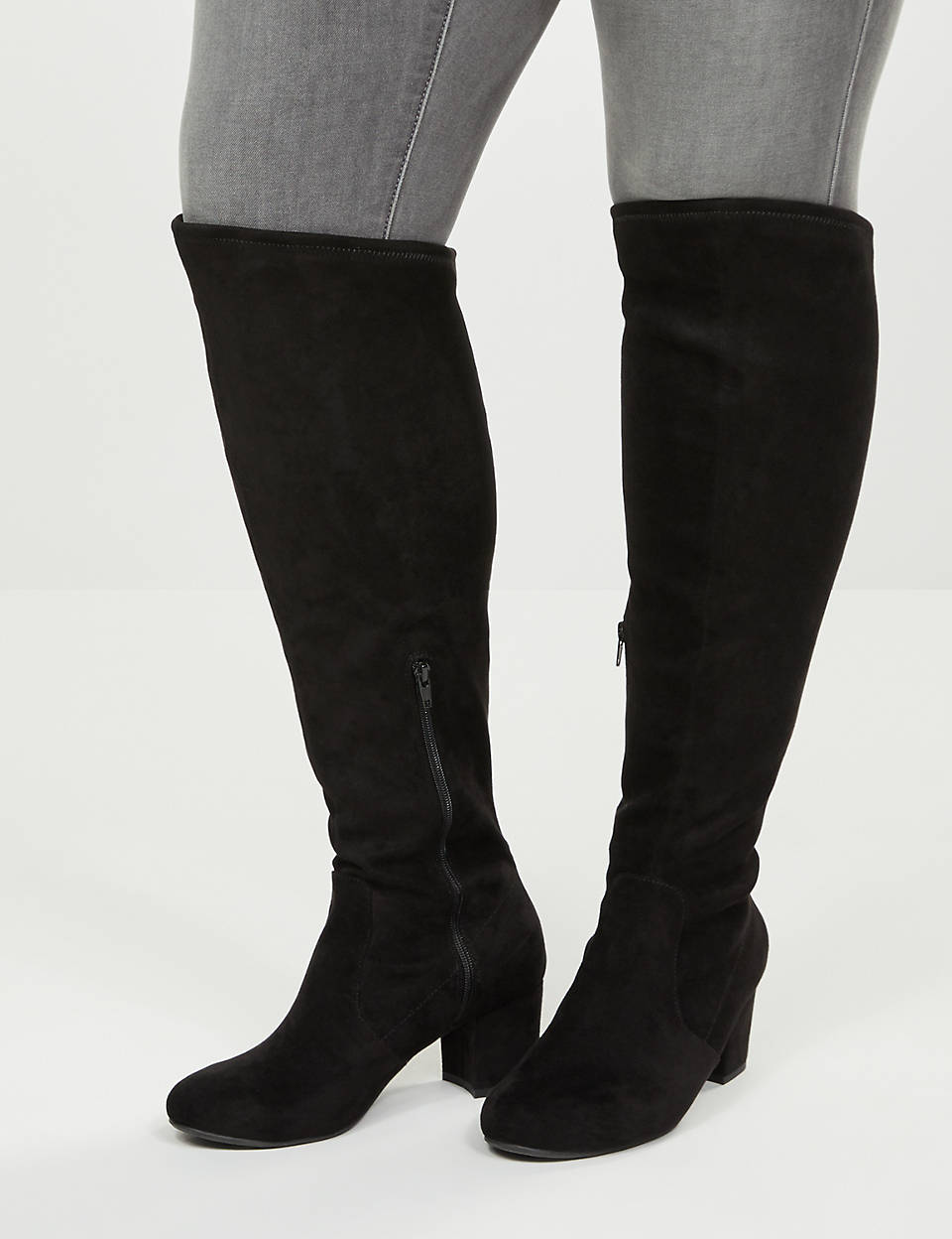 Audrey Over The Knee Faux Suede Boot Audrey Over The Knee Faux Suede Boot
