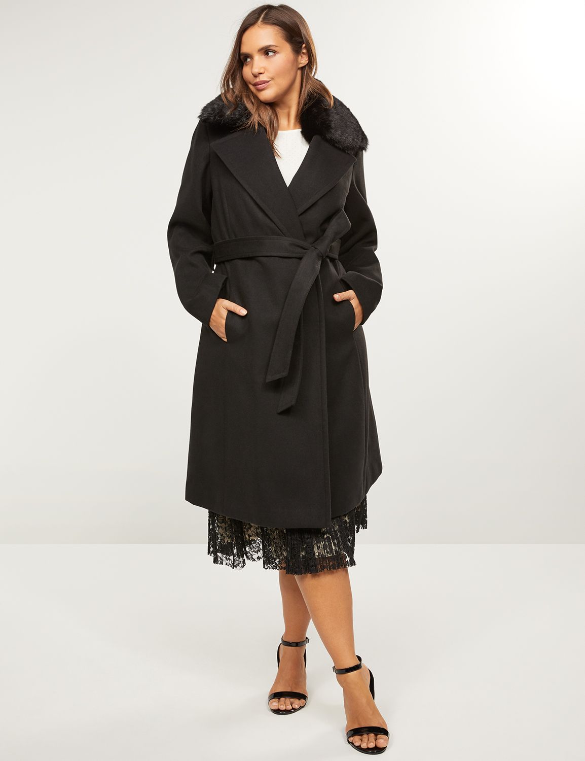 women's plus size winter coats with hood