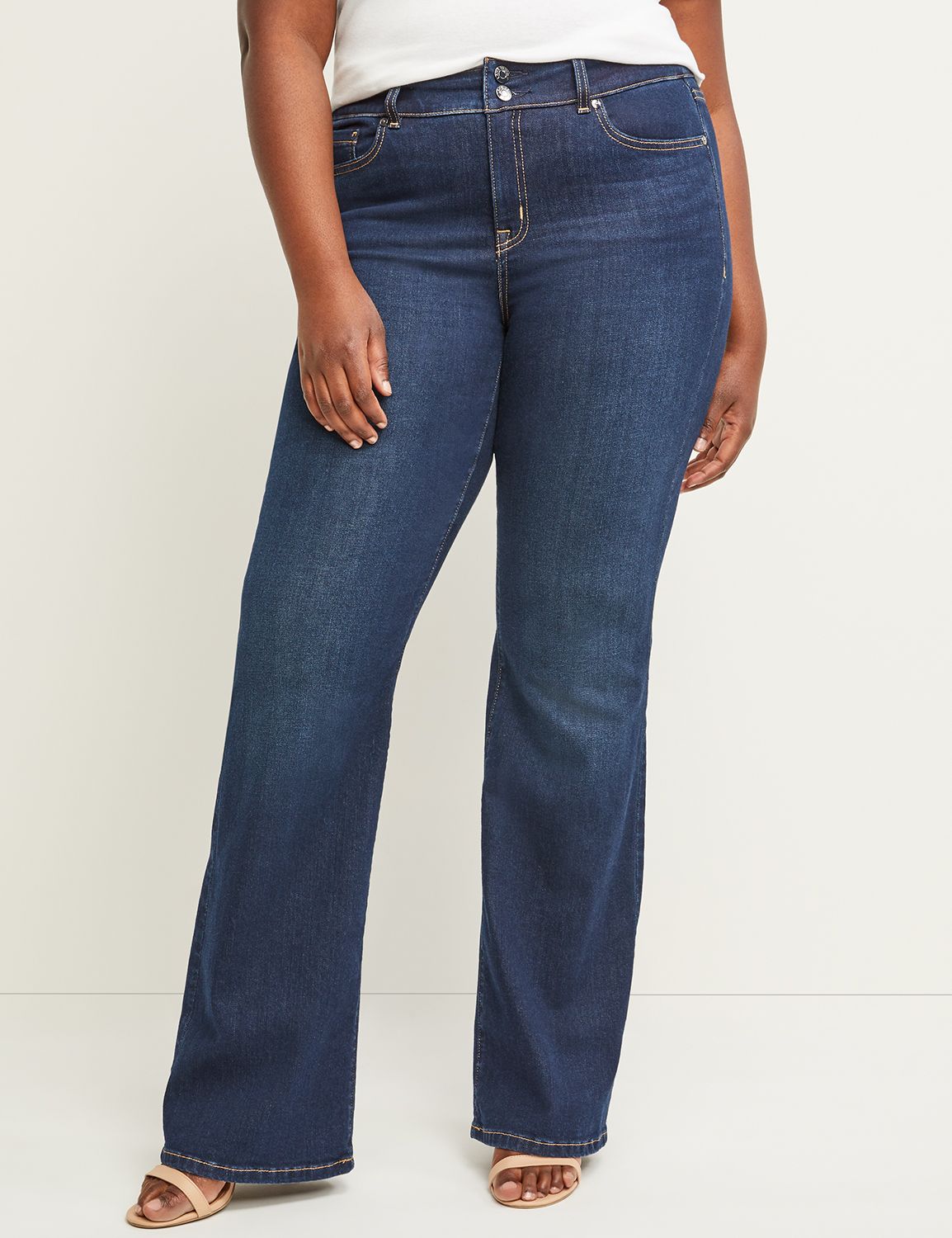 Tighter Tummy High Rise Boot Jean LaneBryant