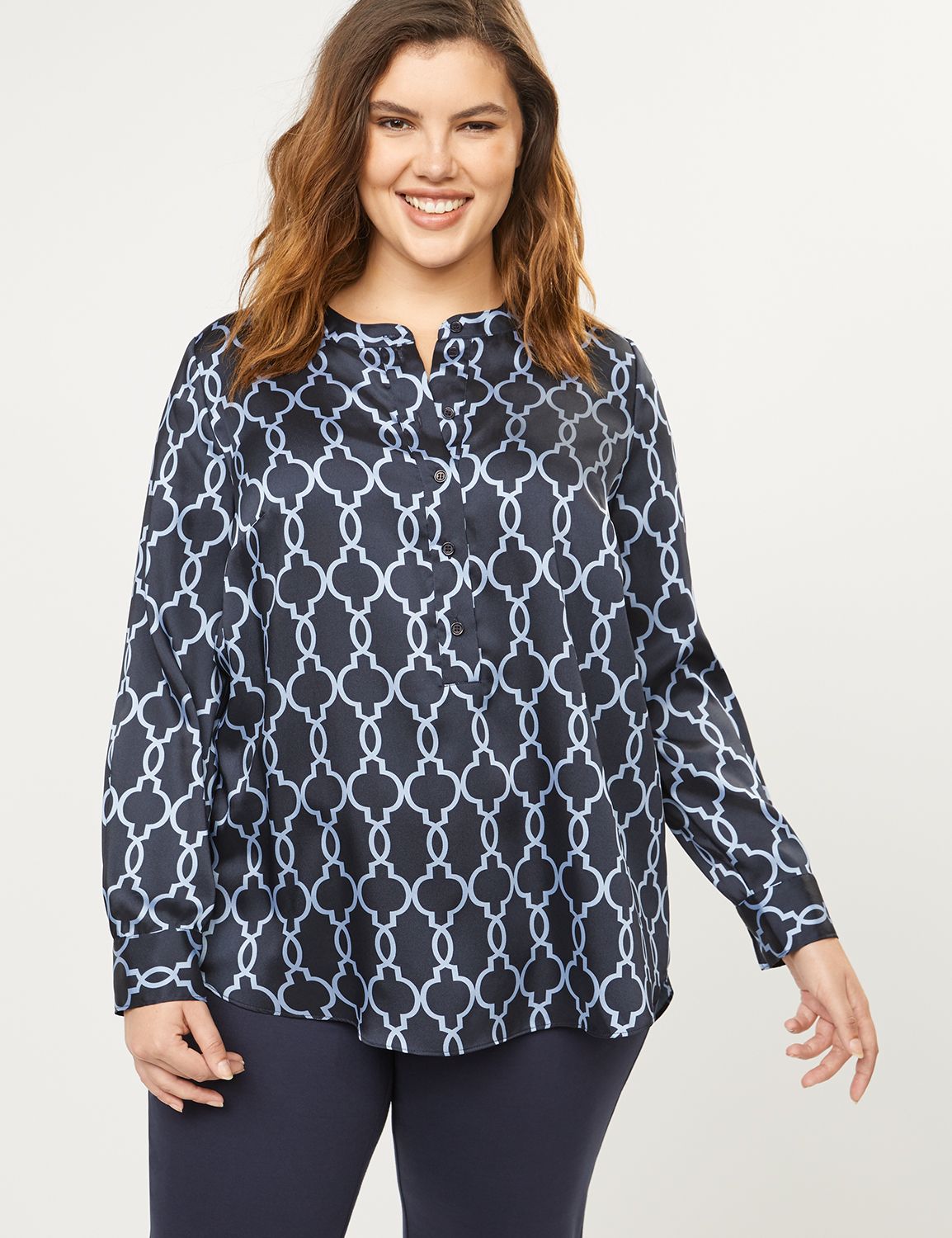 Blue Plus Size Work Clothes For Women Lane Bryant