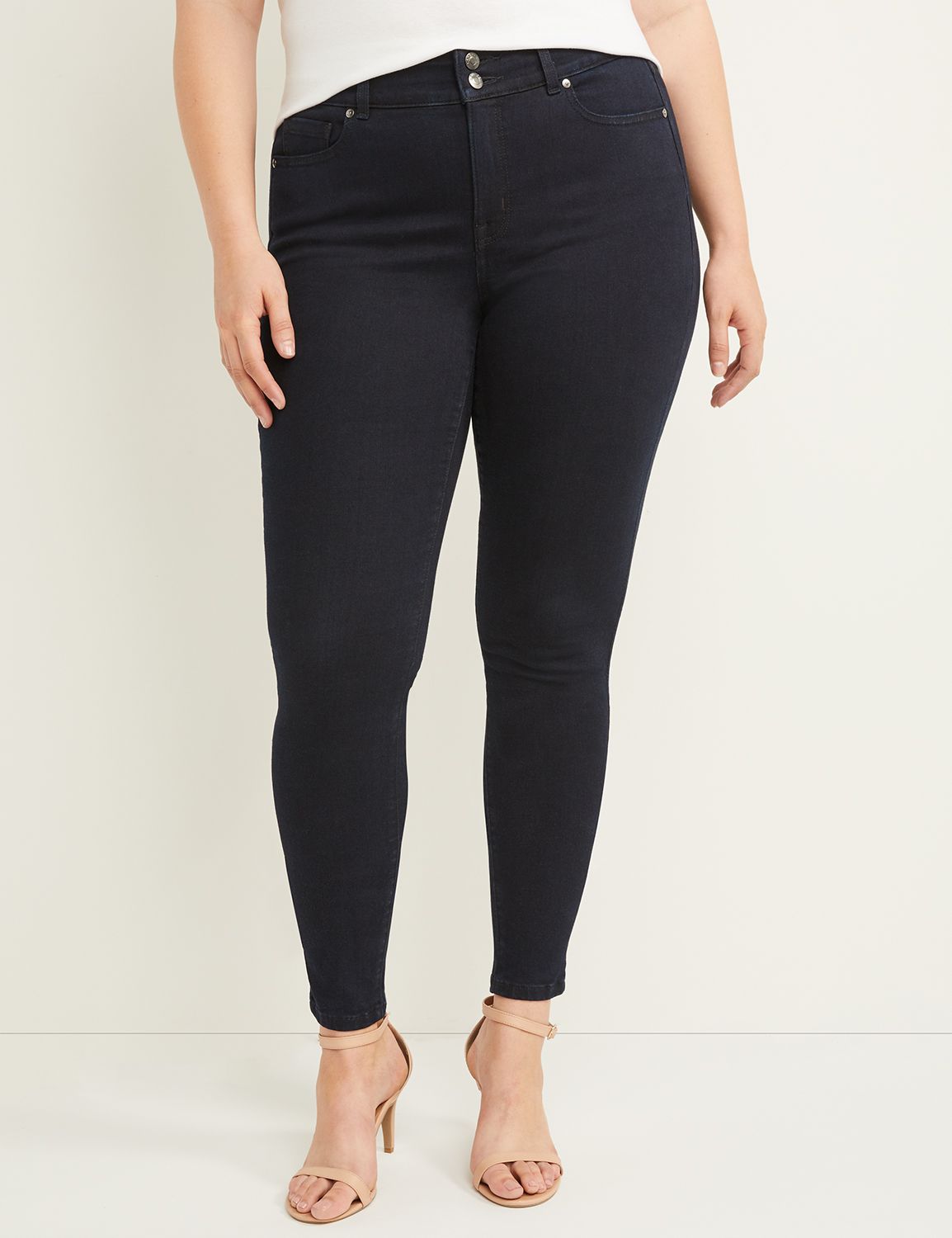 Lane bryant store black skinny jeans