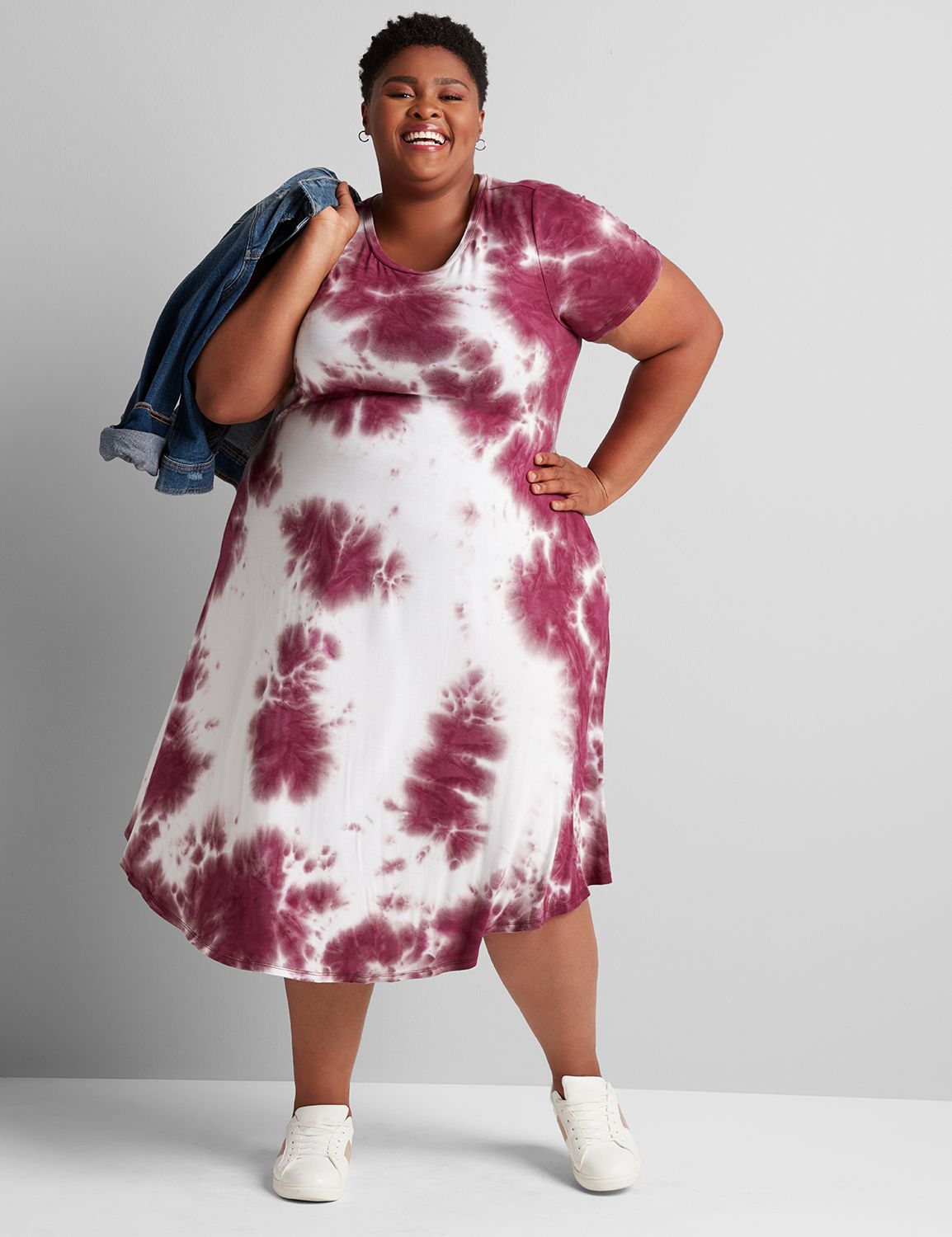 Tie-Dye Swing Dress Dress