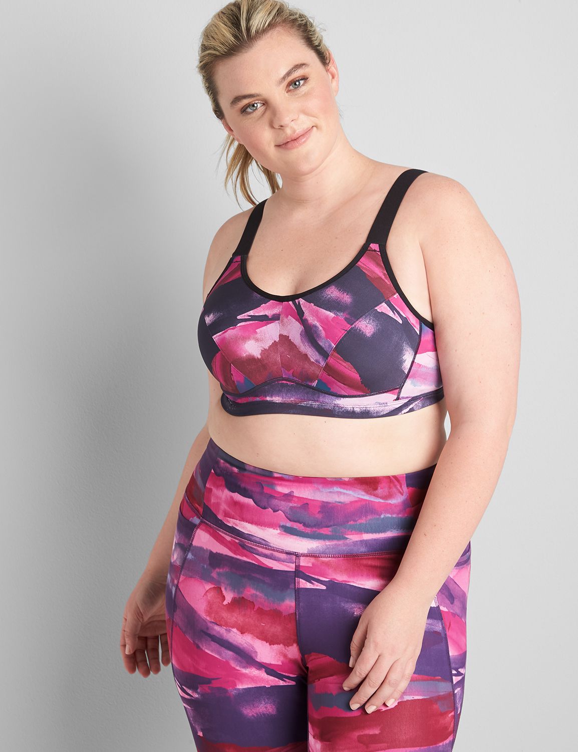 LIVI Wicking High Impact UW Sport Bra 1113662  F:LBF21143DesertDreamscape_CW4:36C