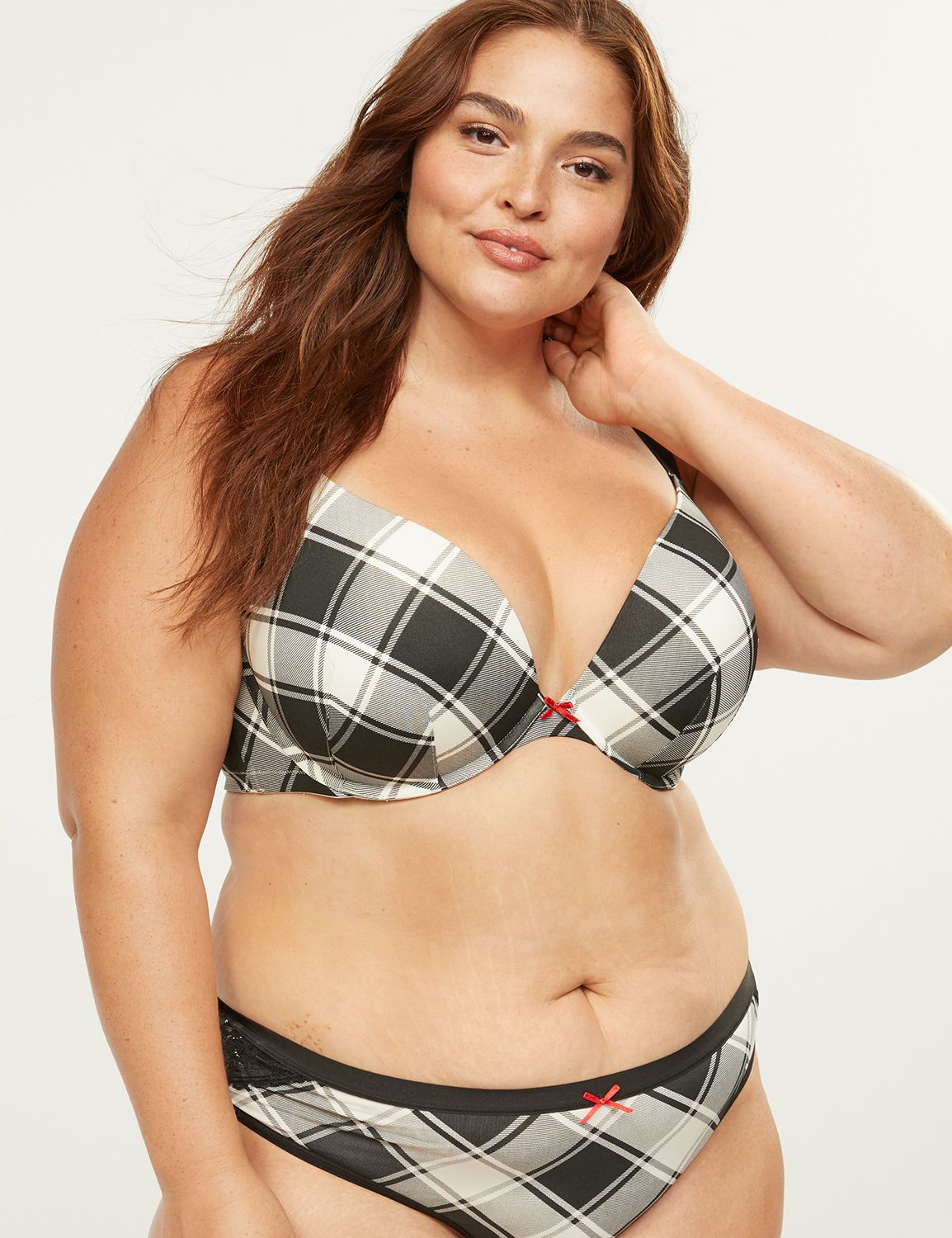 lane bryant max boost plunge bra