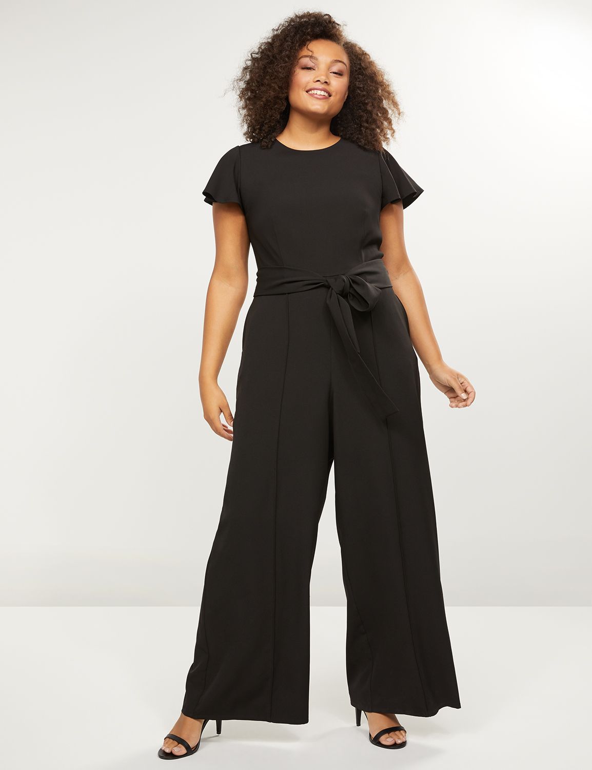 lane bryant black romper