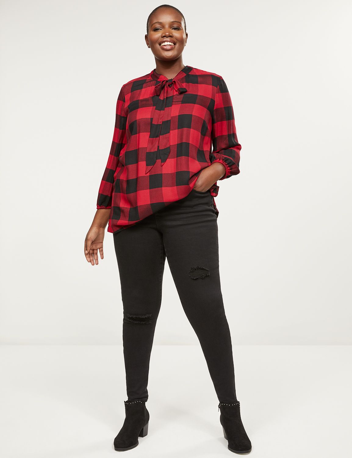 lane bryant black skinny jeans