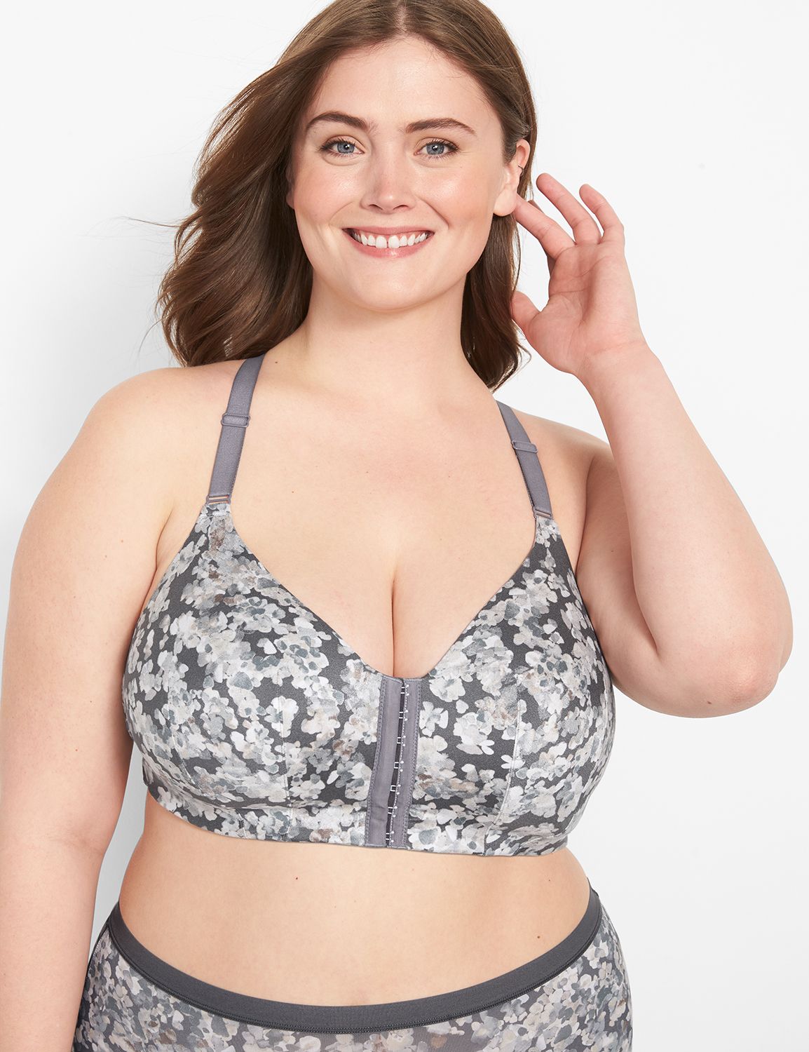 Front Close Mastectomy Bra with Mod Product Image 4