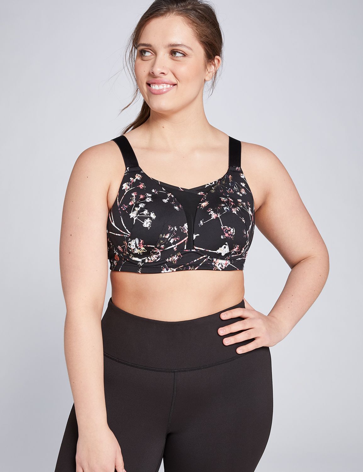 lane bryant sports bras front closure