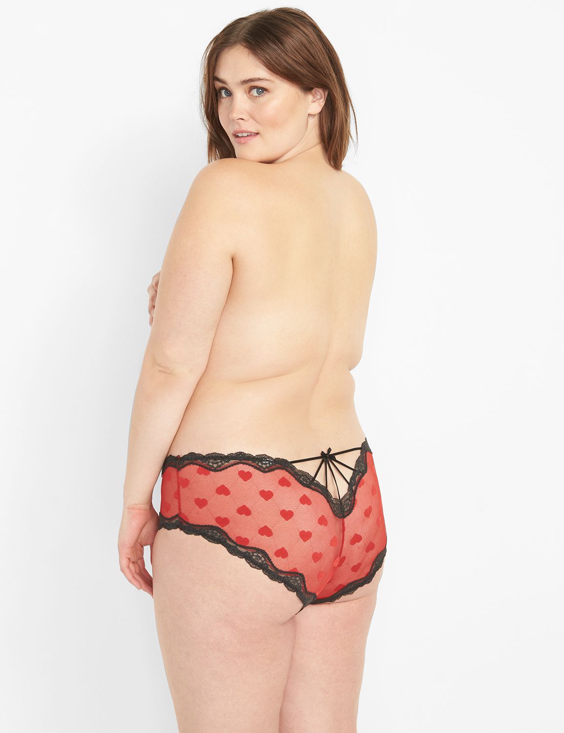 1109119 Heart Mesh Cheeky Product Image 1