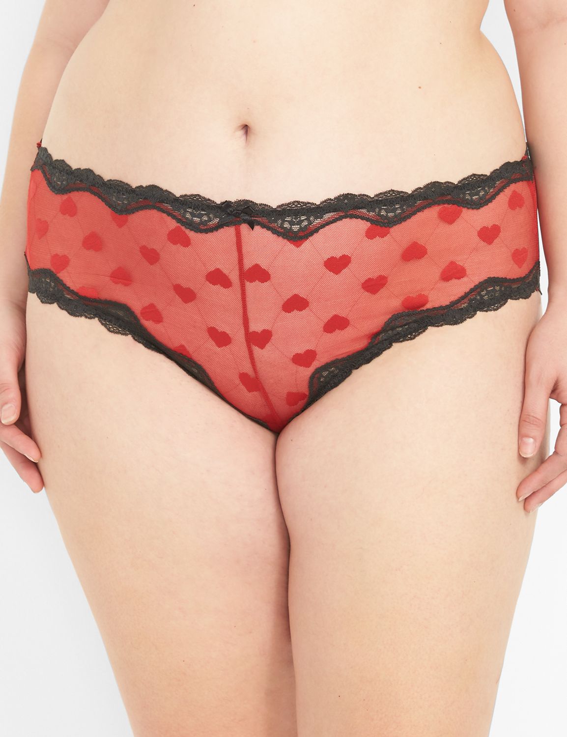 1109119 Heart Mesh Cheeky Product Image 2