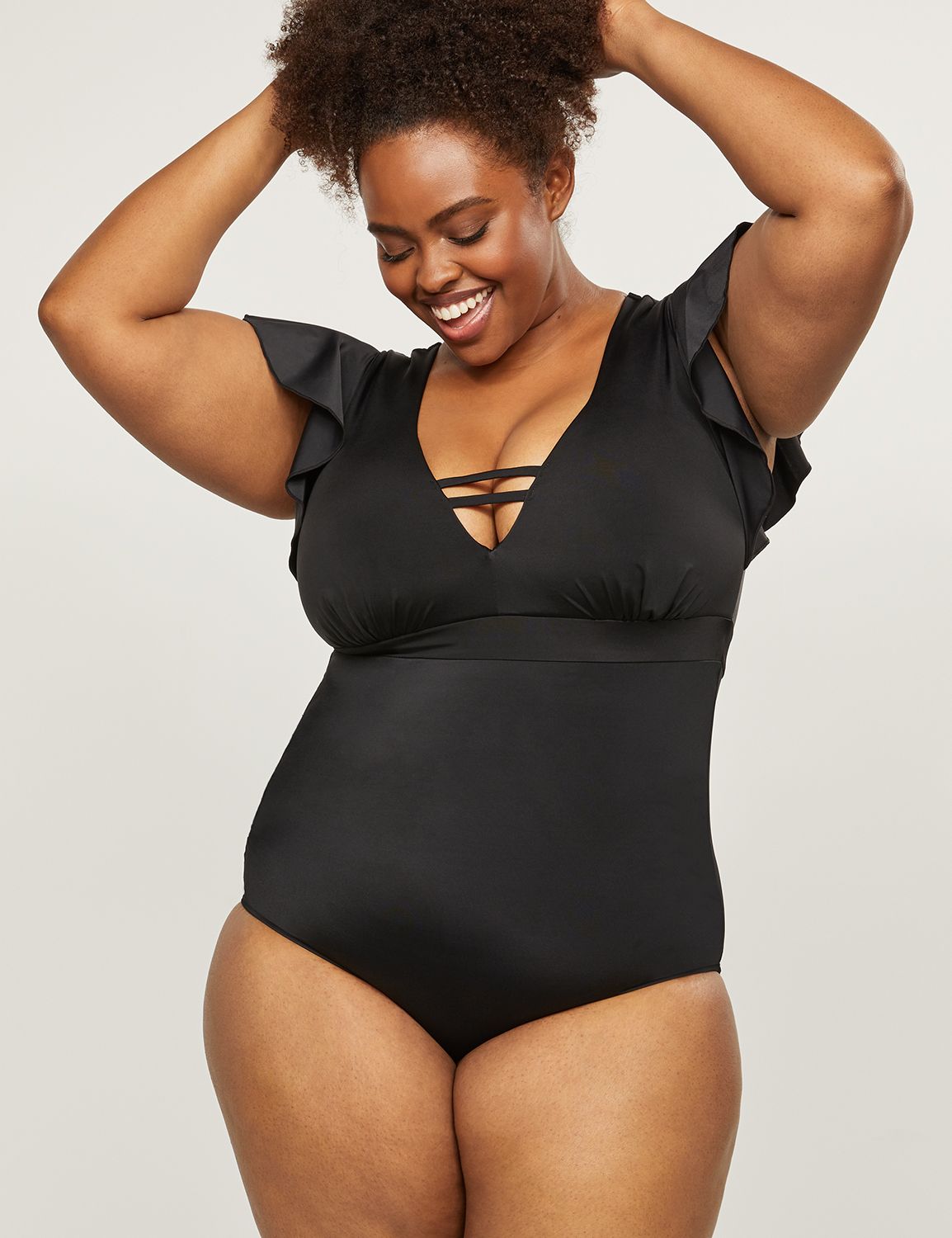 lane bryant one piece swimsuit