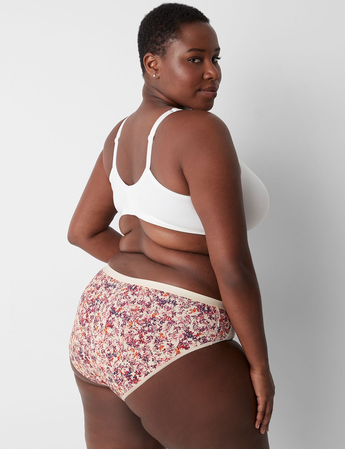 Cotton Hipster Fall Lace Trim 15B 1 | LaneBryant