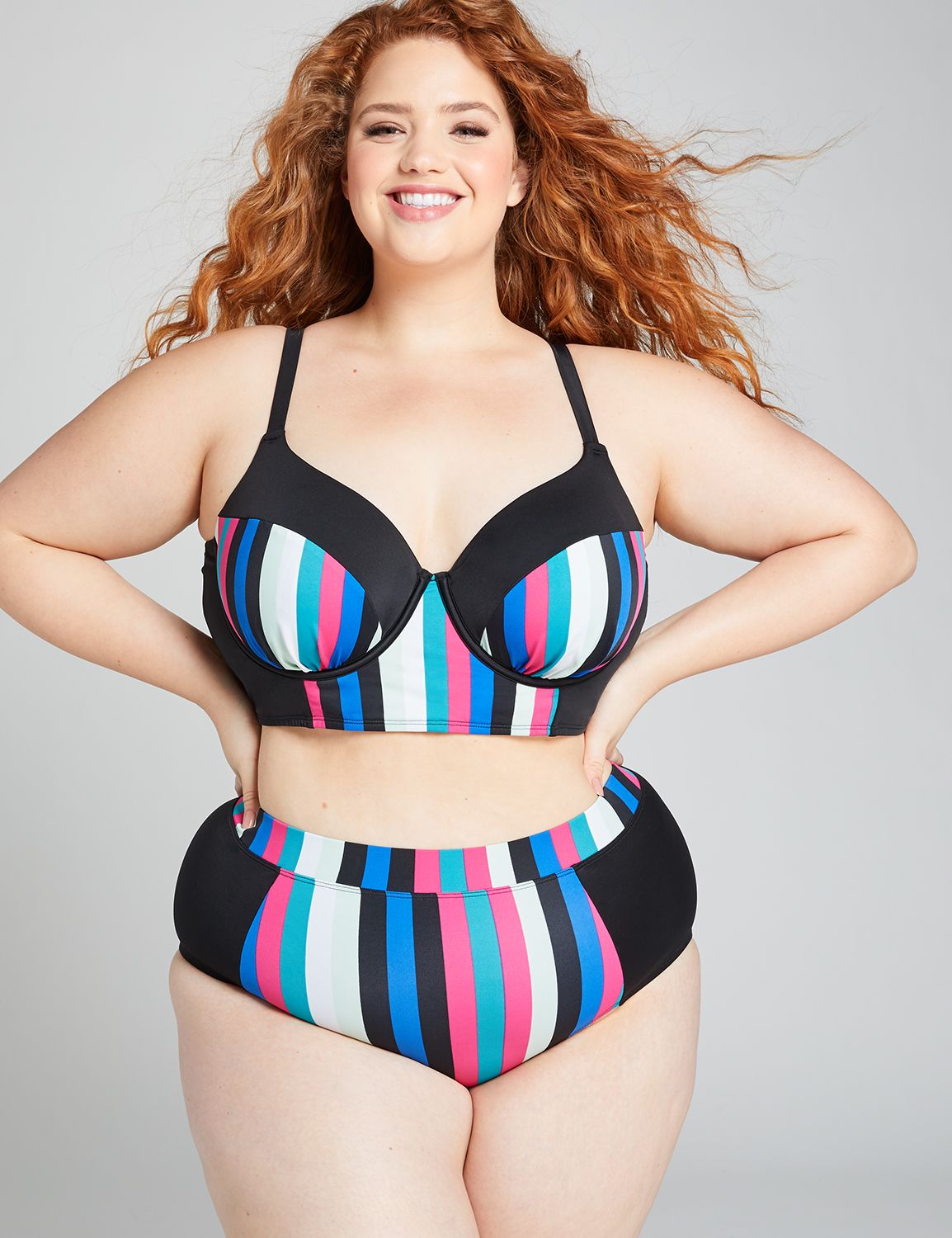 full figure swimwear