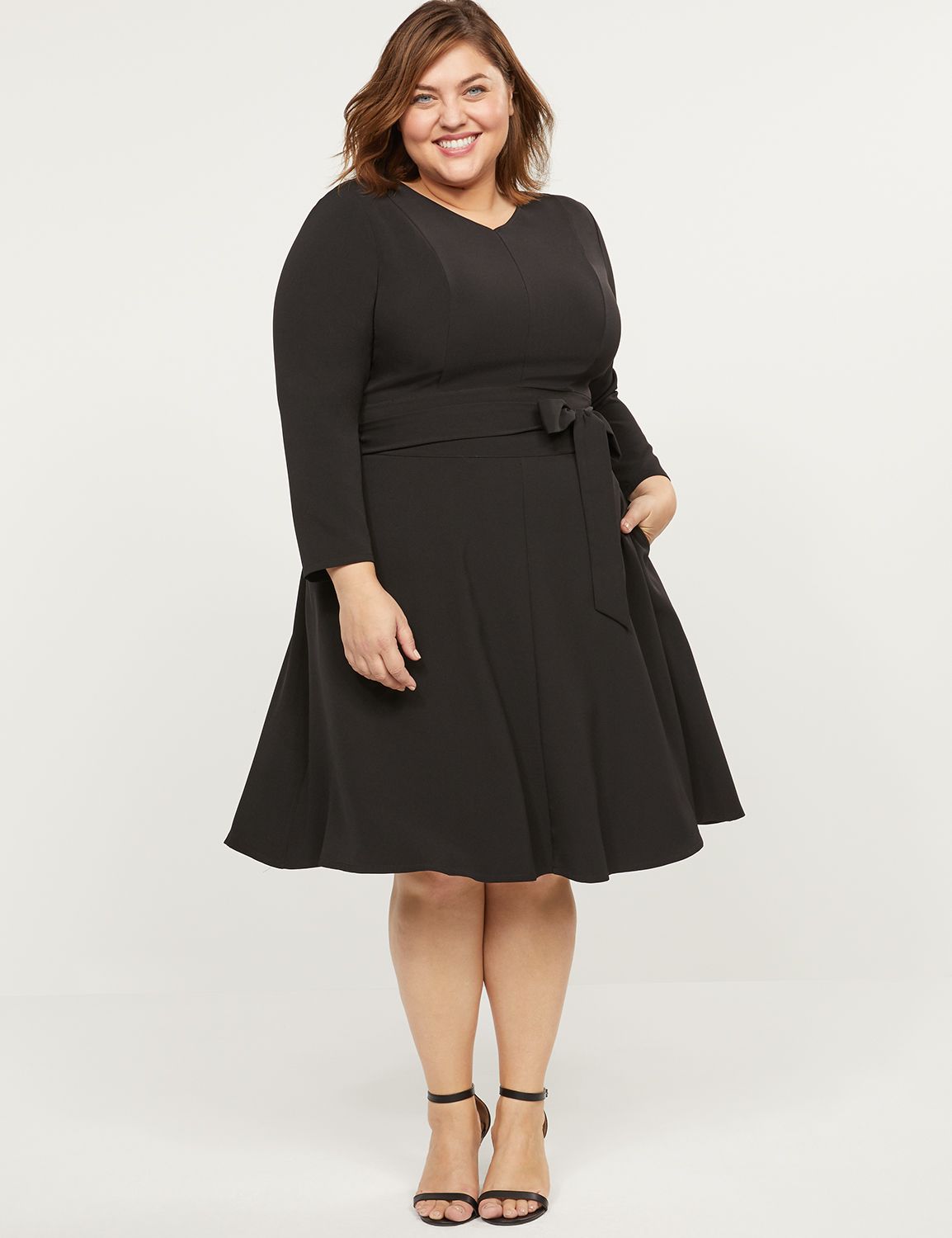 black dress large size