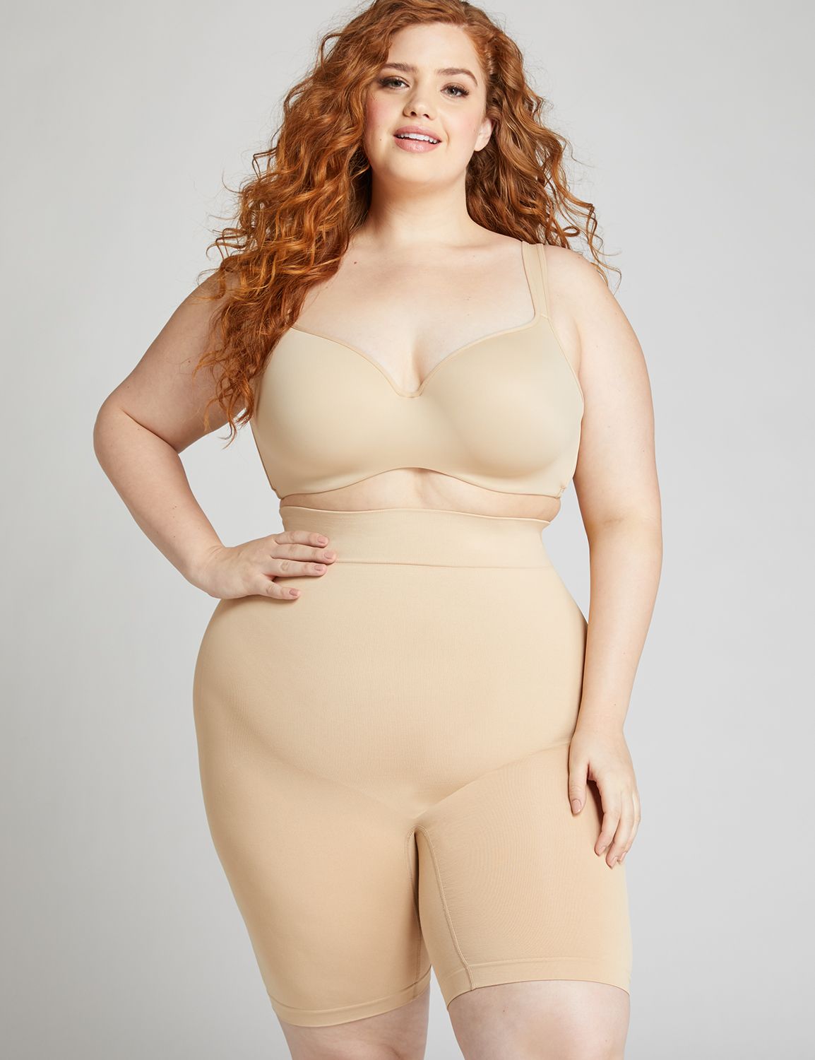 Shapewear By Cacique Open-Bust Shaper Level 3 maximum body contouring Size  22/24