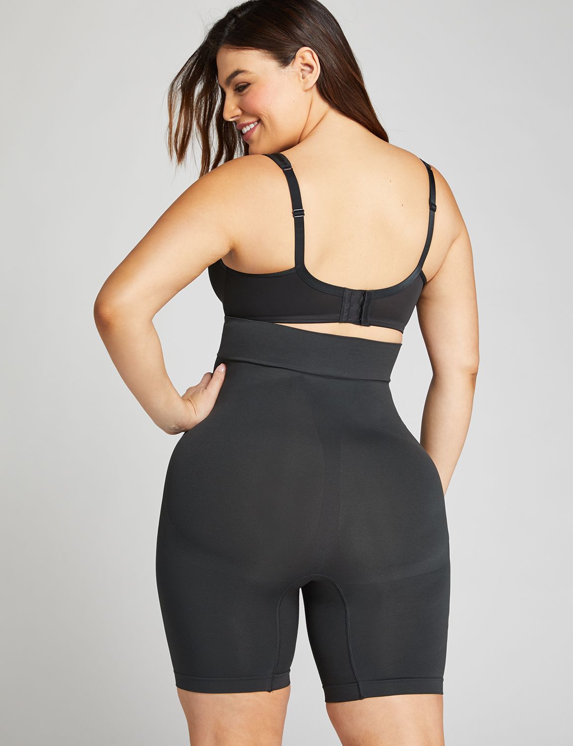 Super Find- 2 Piece Set - Slim N Lift Silhouette Shaper in Black