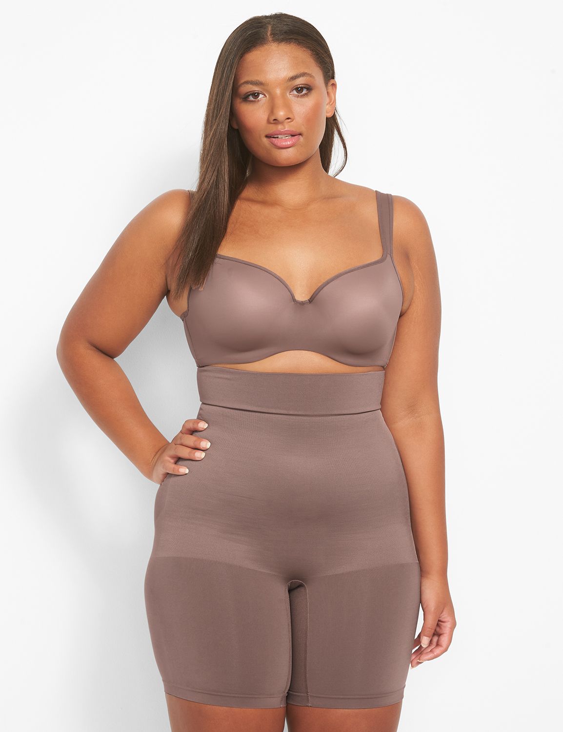 Aligament Shapers For Women Shapewear For Plus Size Backless Built In Bra  Body Shaper Seamless With Open Crotch Size M 