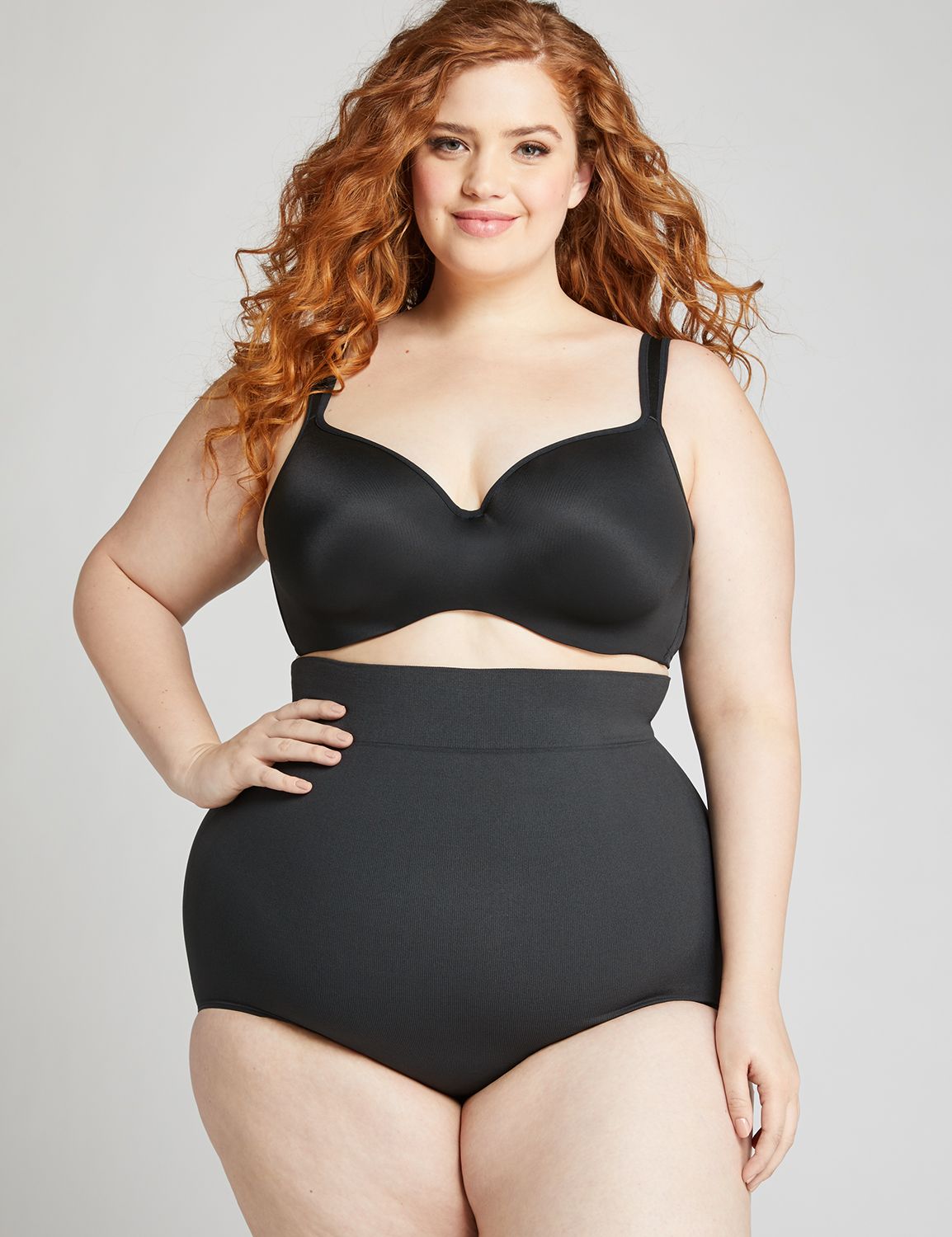 Cacique Lane Bryant The Slimmer Level 2 High-Waist Short Shaper