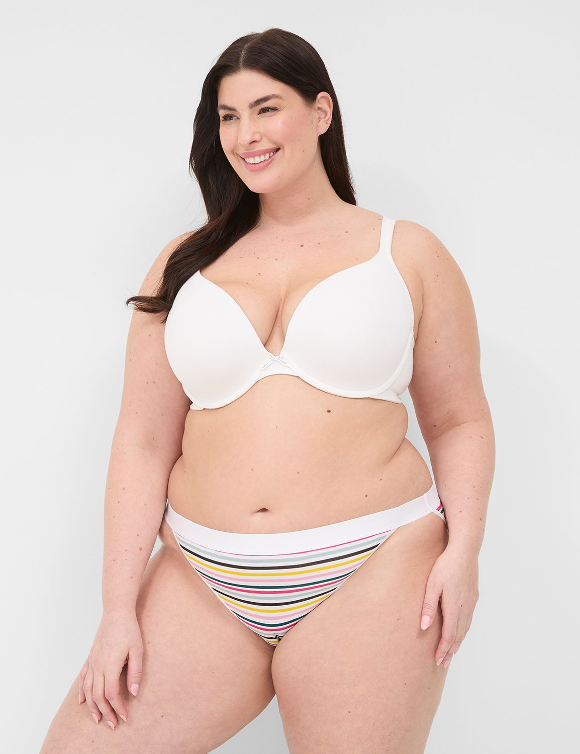 Cotton String Bikini Matte Wide Ela Product Image 1