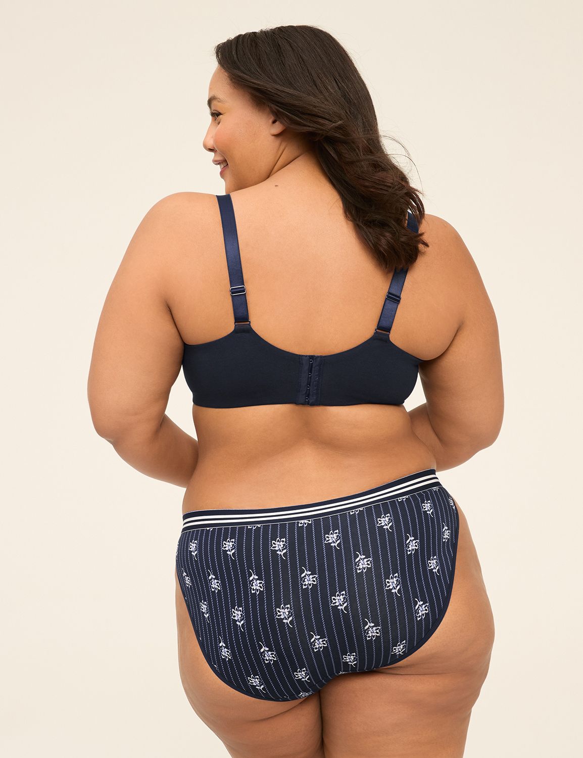Cotton String Bikini Panty With Wide Waistband