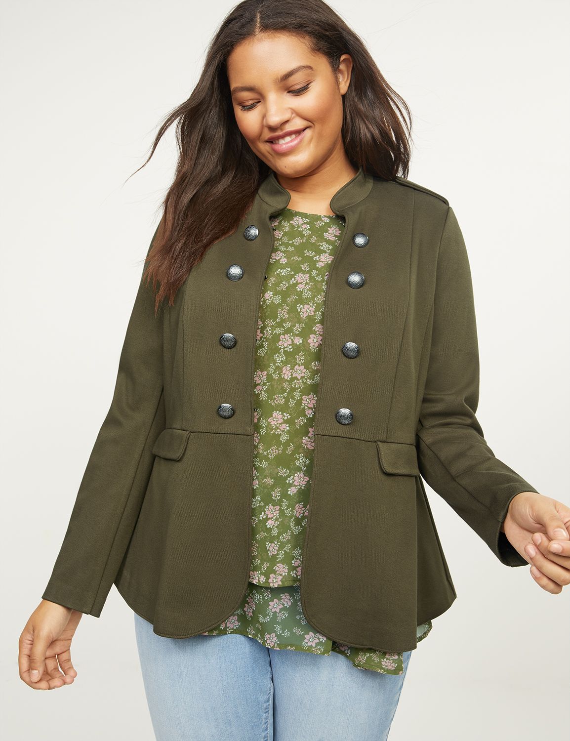 lane bryant plus size jackets