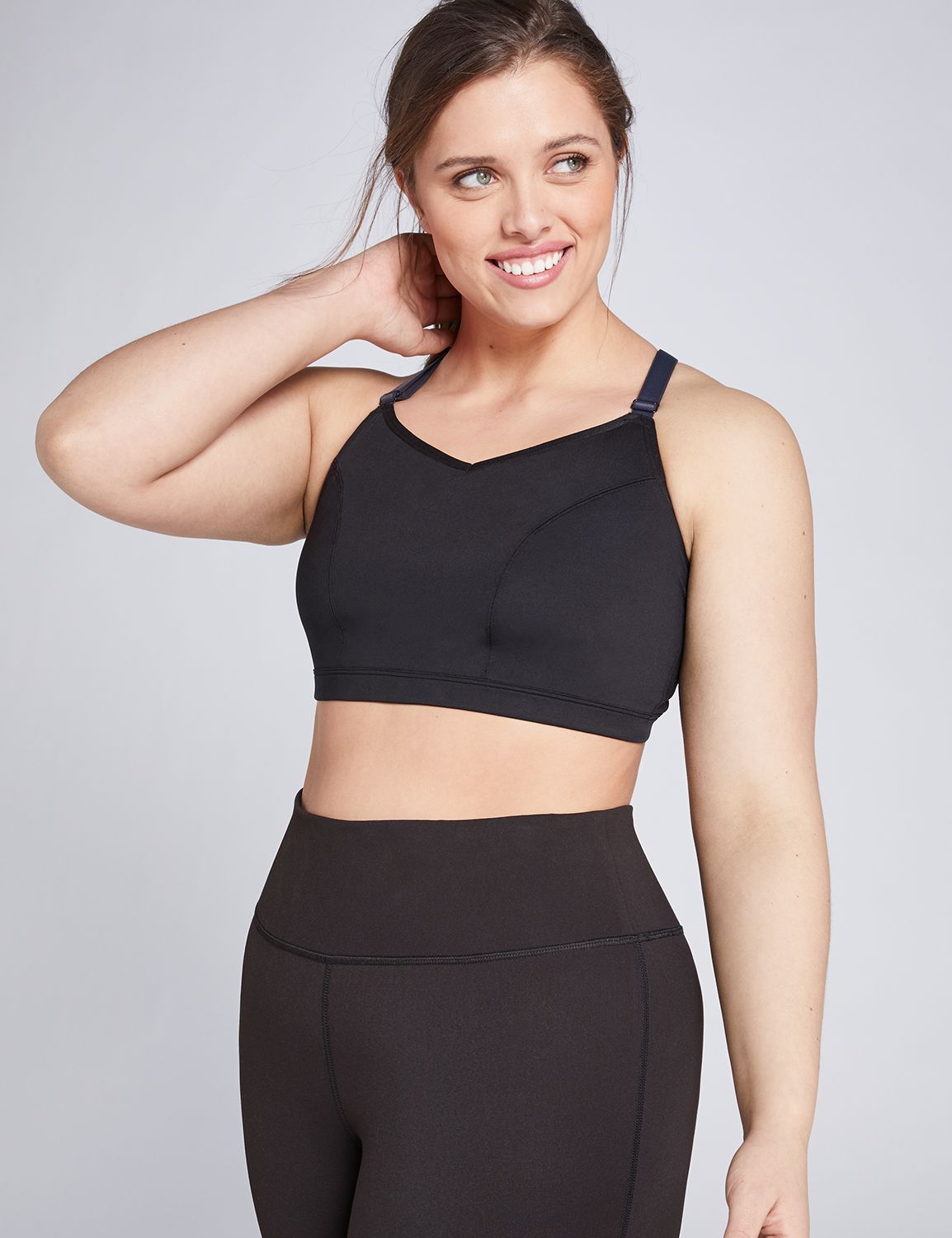 supportive plus size sports bra