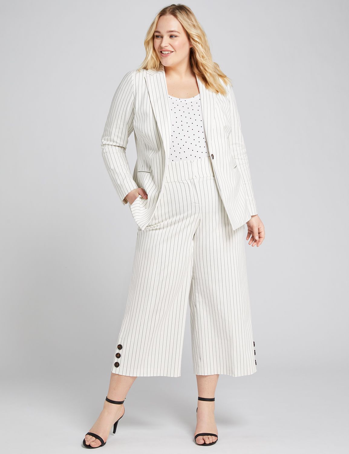 lane bryant white suit