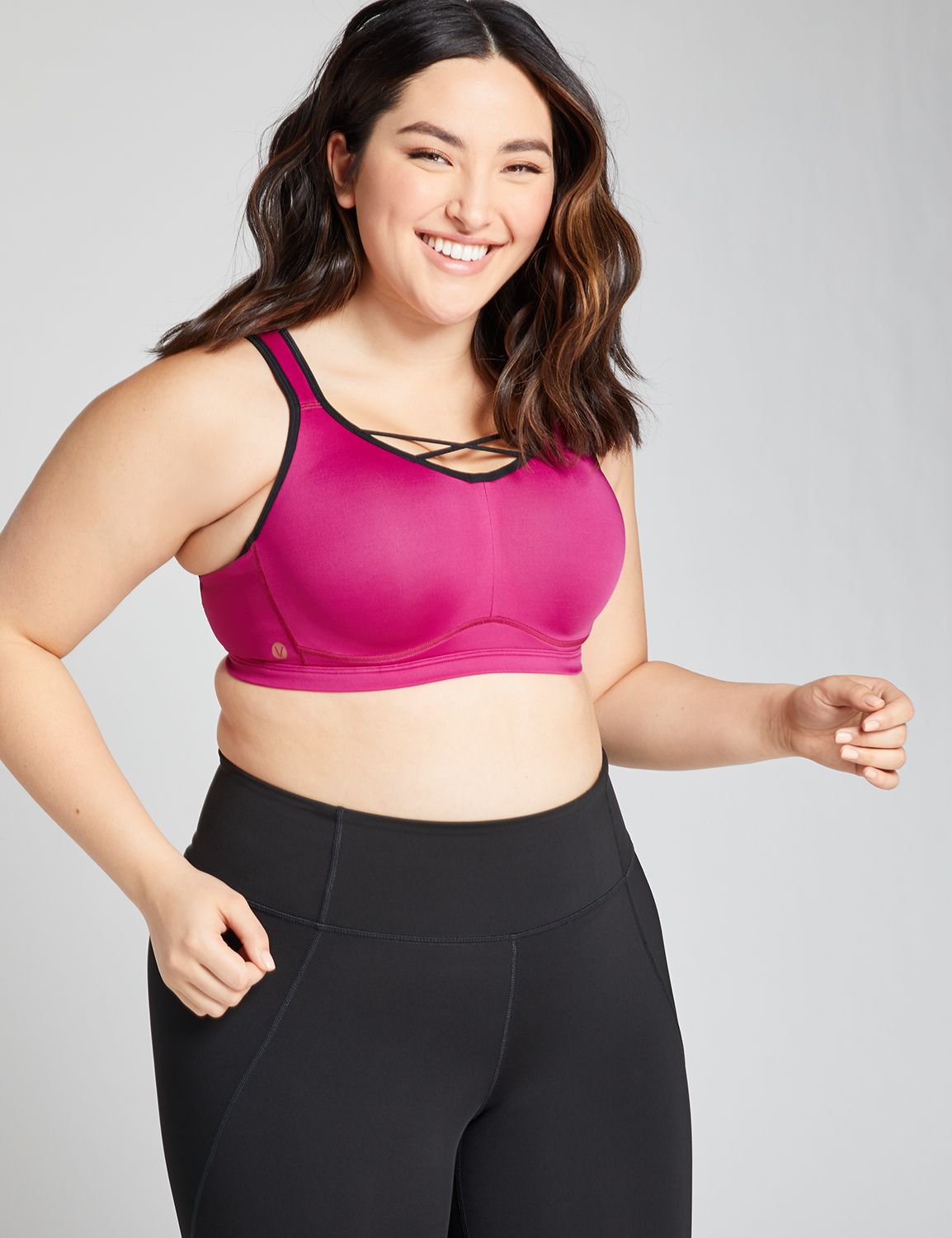 plus size supportive sports bra