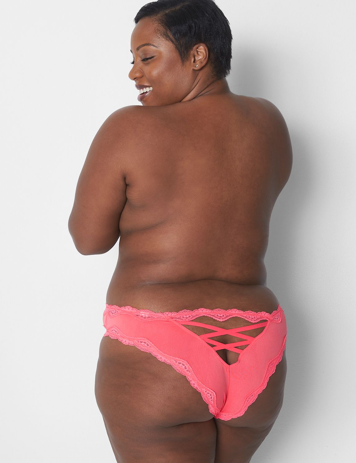 Strappy-Back Tanga Panty