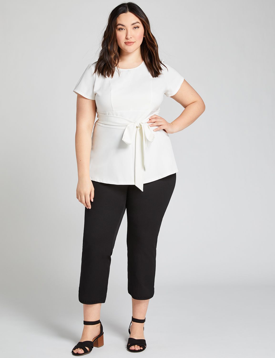 lane bryant cropped pants