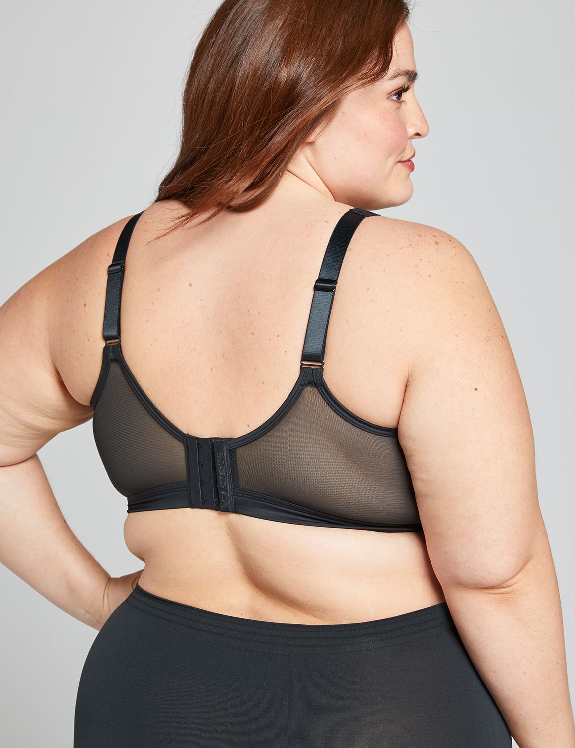 Buy Lane Bryant Cacique Plus Size Bra Wirefree Smooth Satin Feel Black  Online at desertcartKUWAIT