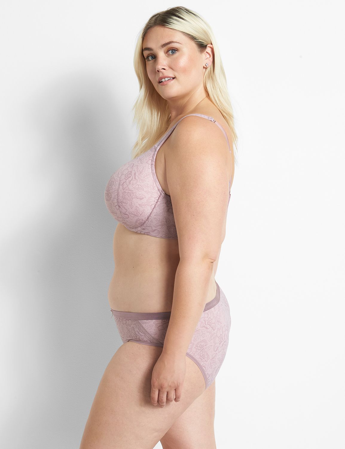 Extra Soft LL Full Coverage - Print 1117514-S 1120471-F:Modern Lace Print_Parisian_CF18180:42C Product Image 3